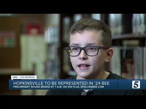 Hopkinsville to be represented at 2024 Scripps National Spelling .